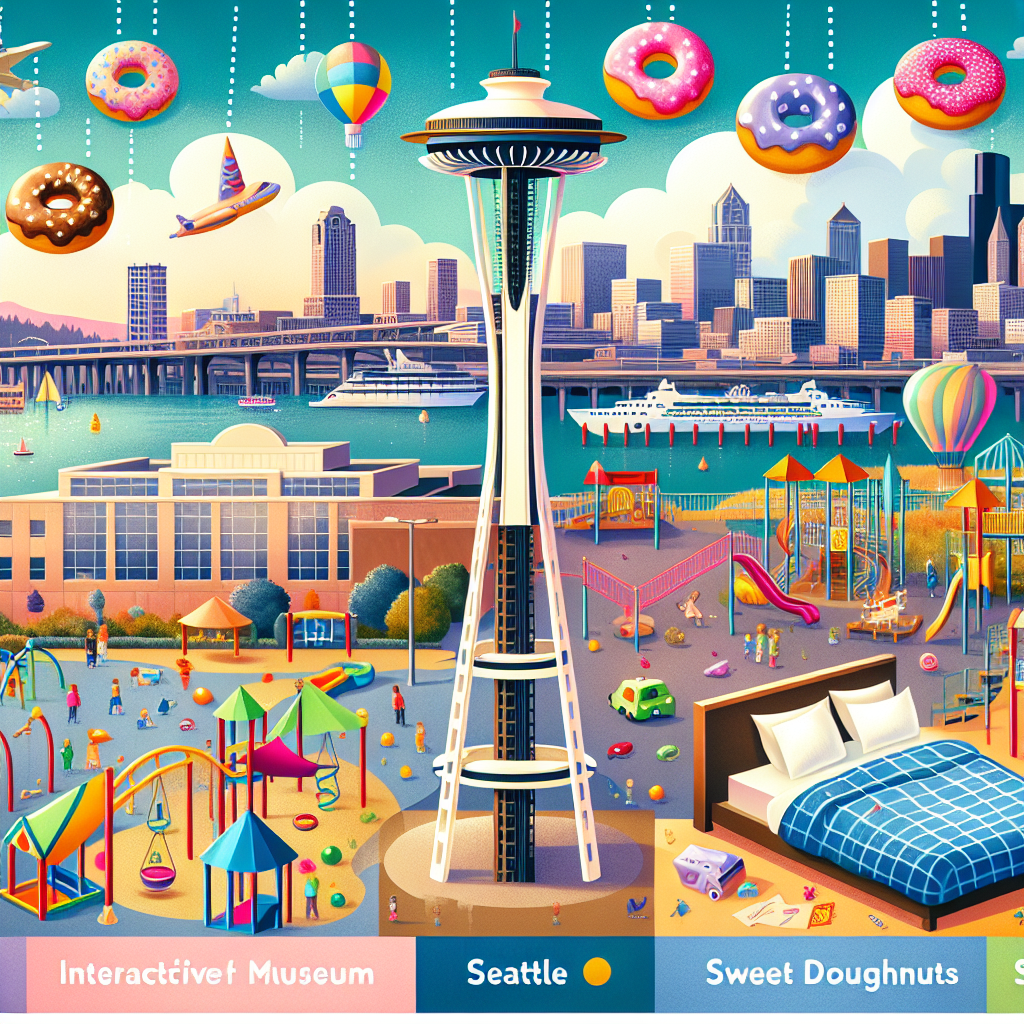 Exploring Seattle's delights through children's eyes: From the iconic Space Needle to playful parks, educational fun, sweet treats, and cozy comforts, a journey of joy and discovery.