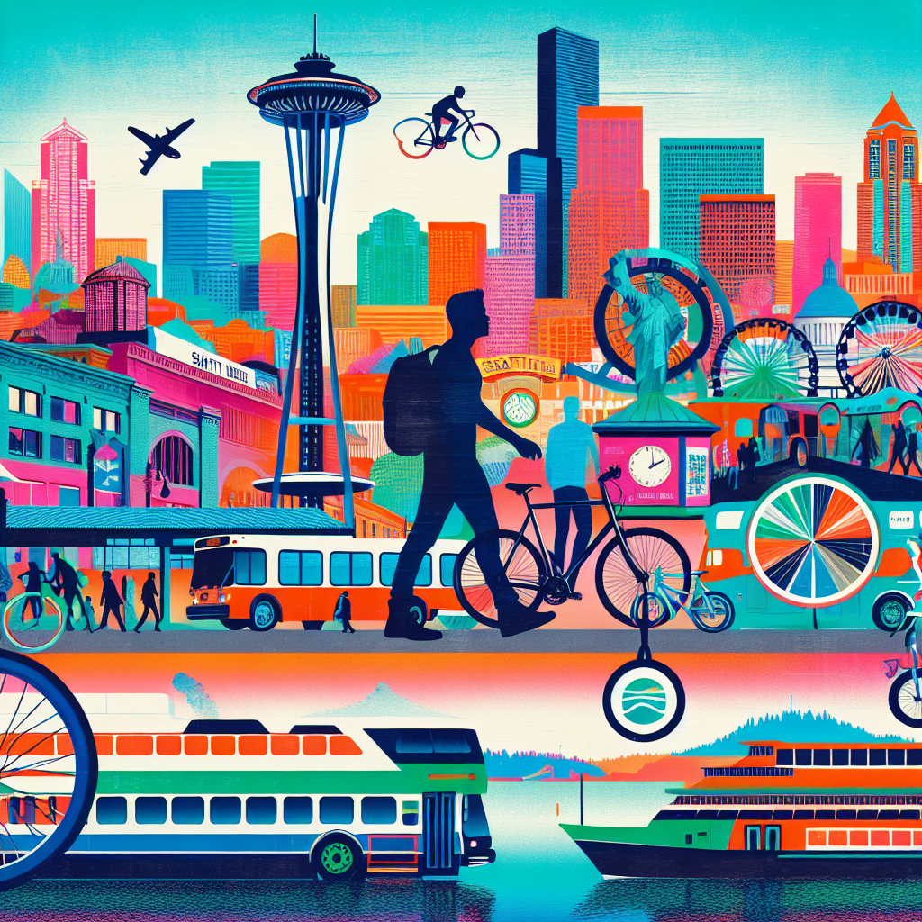 Discover the heart of Seattle on foot and by public transit, from the historic Pike Place Market to the iconic Space Needle.