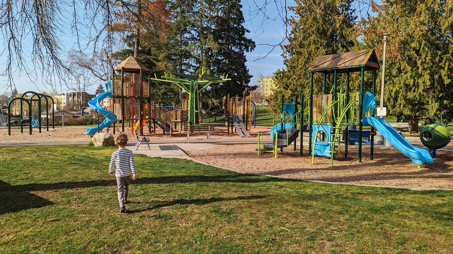 Explore the charm of Seattle's playgrounds accessible by public transit.