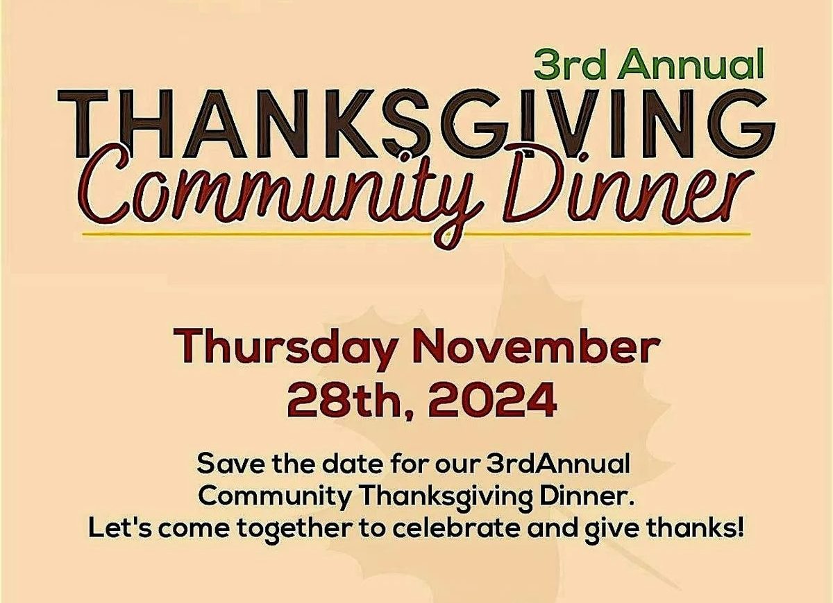 Seattle's Soulful Thanksgiving: Community Dinner and Discussion