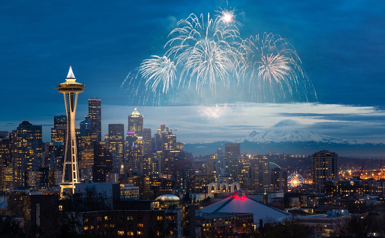 New Year's Eve in Seattle, WA